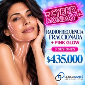Radiofrecuencia Fraccionada + Pink Glow. 3 sesiones